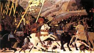 Niccolo da Tolentino Leads the Florentine Troops 1450s