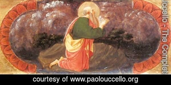 Paolo Uccello - Sts John on Patmos (Quarate predella)