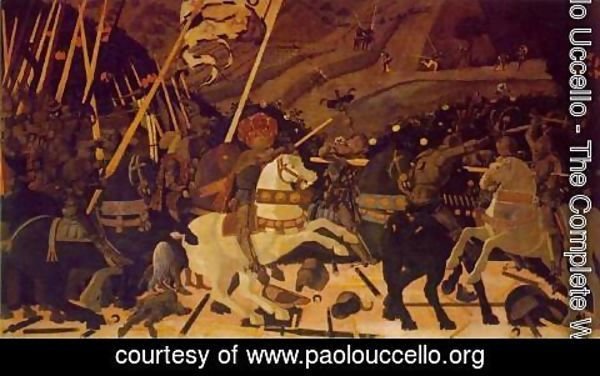 Paolo Uccello - The Rout of San Romano