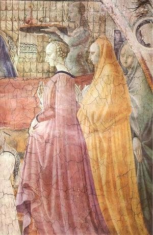 Paolo Uccello - Birth Of The Virgin (detail) 1435