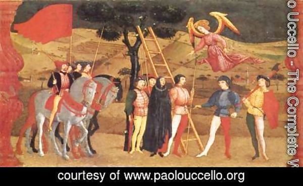 Paolo Uccello - Miracle of the Desecrated Host (Scene 4) 1465-69