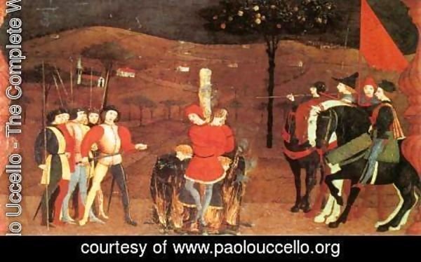 Paolo Uccello - Miracle of the Desecrated Host (Scene 5) 1465-69