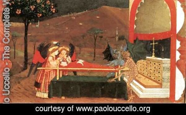 Paolo Uccello - Miracle of the Desecrated Host (Scene 6) 1465-69