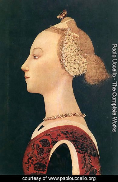 Paolo Uccello - Portrait of a Lady 1450s