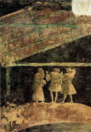 Paolo Uccello - Adoration of the Child, detail
