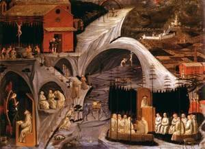 Paolo Uccello - Scenes from the Life of the Holy Hermits