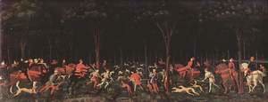 Paolo Uccello - Hunting at night