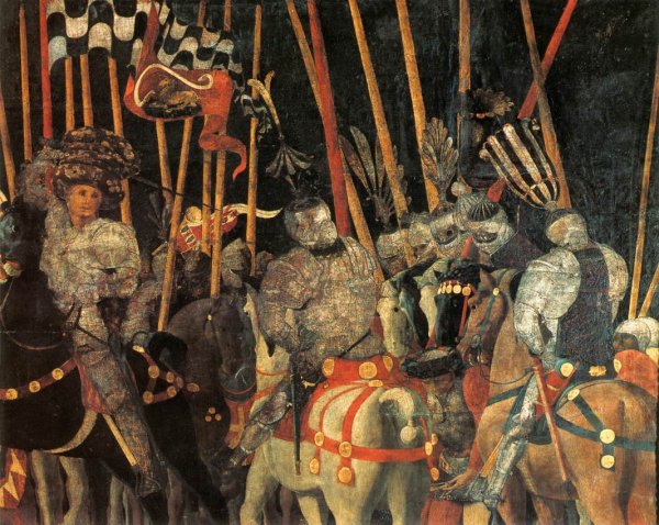 Micheletto Da Cotignola Engages In Battle (detail)