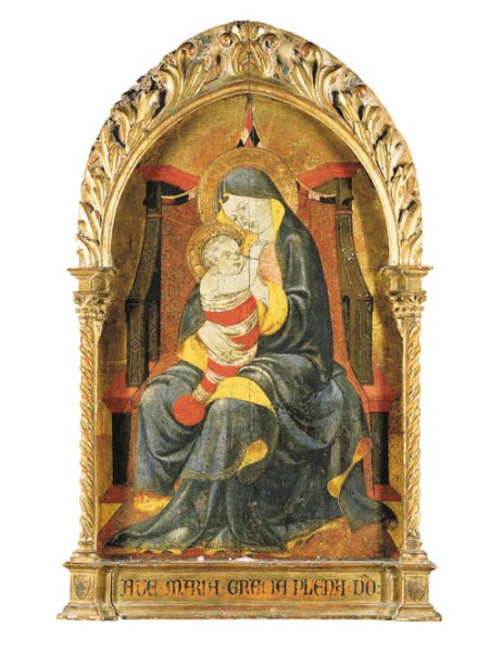 The Madonna Enthroned