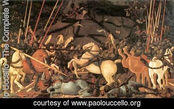 Paolo Uccello - Bernardino della Ciarda Thrown Off His Horse