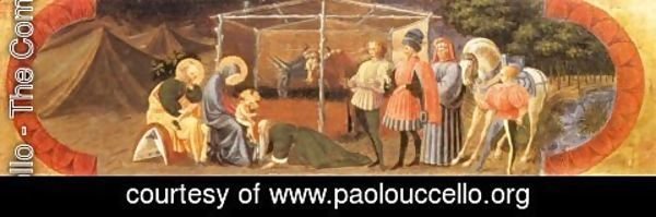 Paolo Uccello - Adoration of the Magi (Quarate predella)