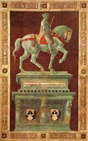 Paolo Uccello - Funerary Monument to Sir John Hawkwood 1436