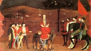 Paolo Uccello - Miracle of the Desecrated Host (Scene 5) 1465-69