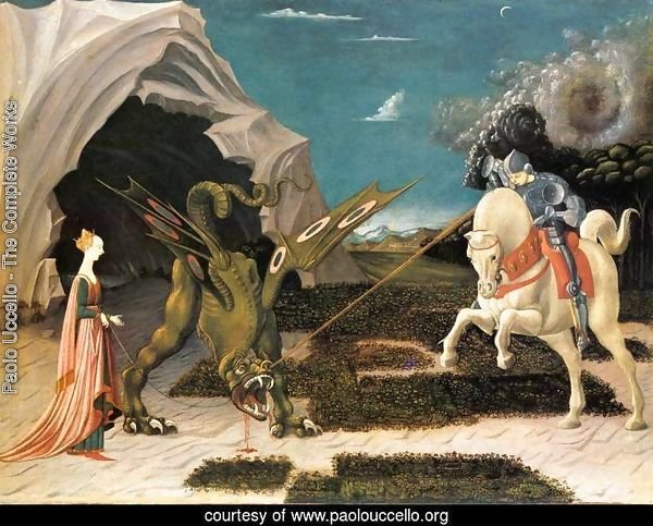 St. George and the Dragon c. 1456