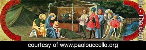 Paolo Uccello - Quarate Predella, Adoration of the Magi