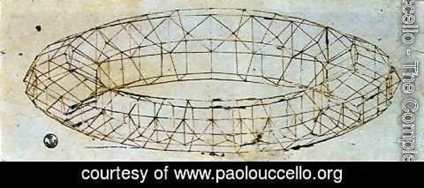 Paolo Uccello - Perspective Study of Mazzocchio