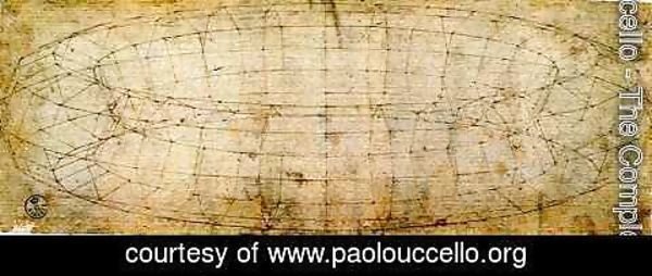 Paolo Uccello - Perspective Study of Mazzocchio 2