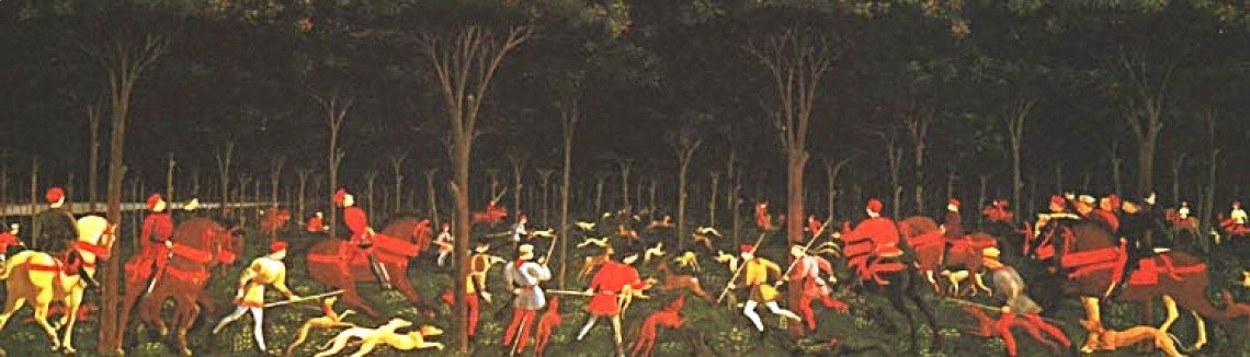 Paolo Uccello - Hunt in the Forest